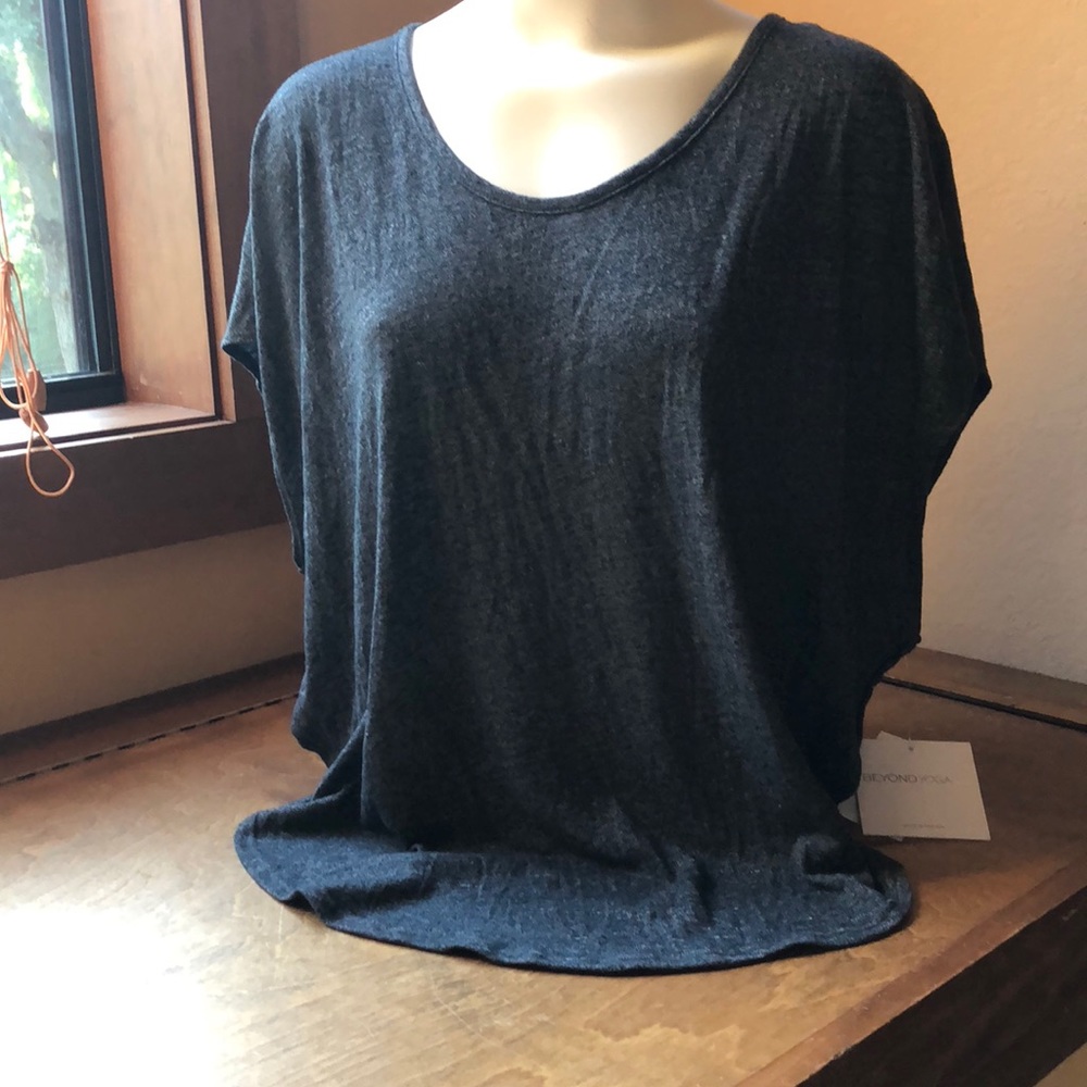 Beyond Yoga Scalloped Tee